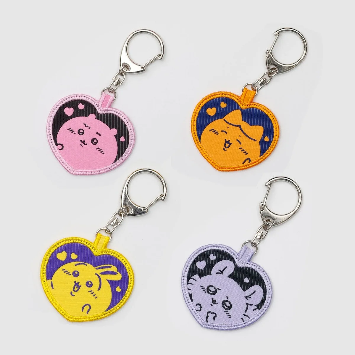 Embroidery Bag - CKW Heart Embroidery Keychain Character Hachiware