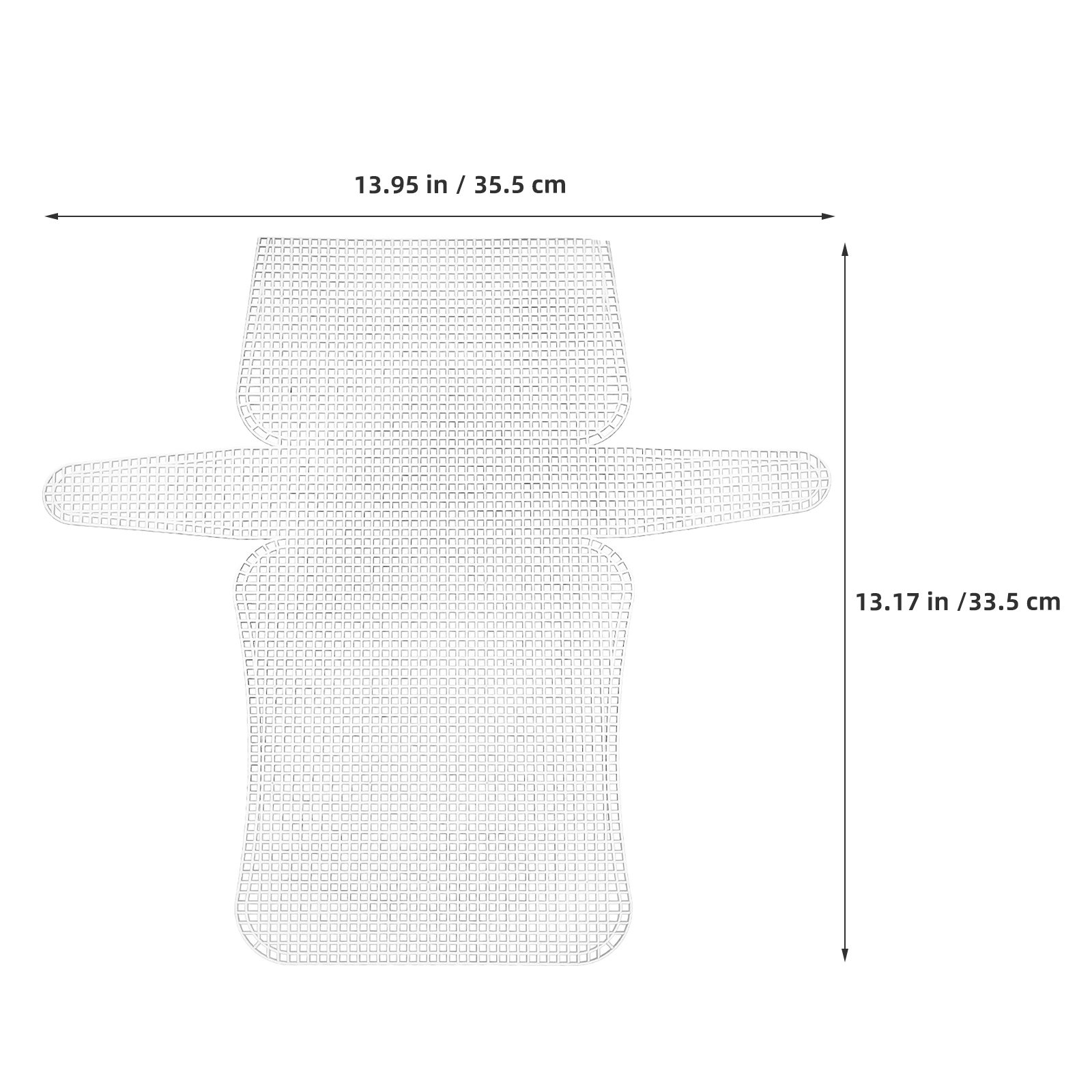 7Pcs Plastic Mesh Canvas Sheet - огляд і ціна Embroidery Bag