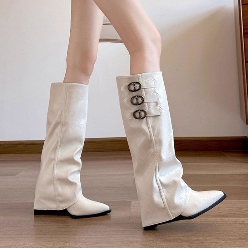 Women Pointed Toe Knee High Sl - огляд і ціна Embroidery Garments