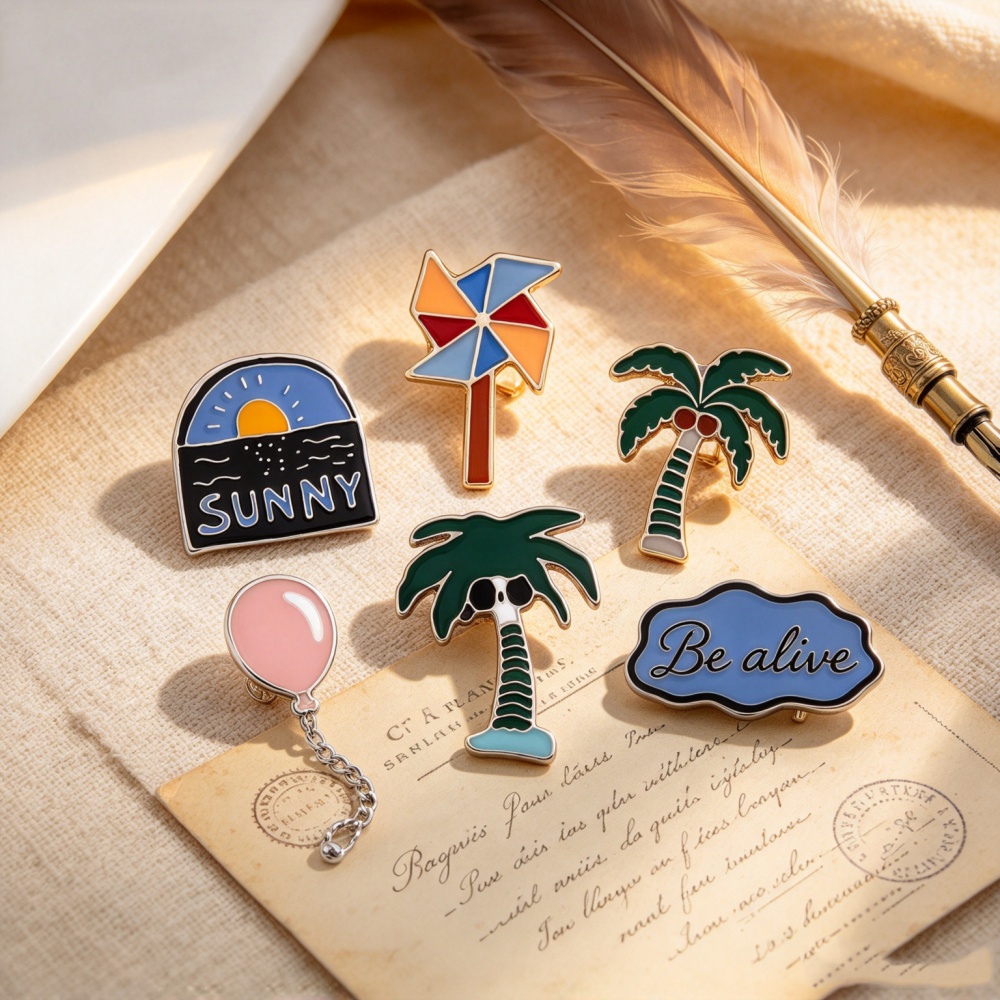 Romantic Sea Sunrise Pins Broo - огляд і ціна Embroidery Bali