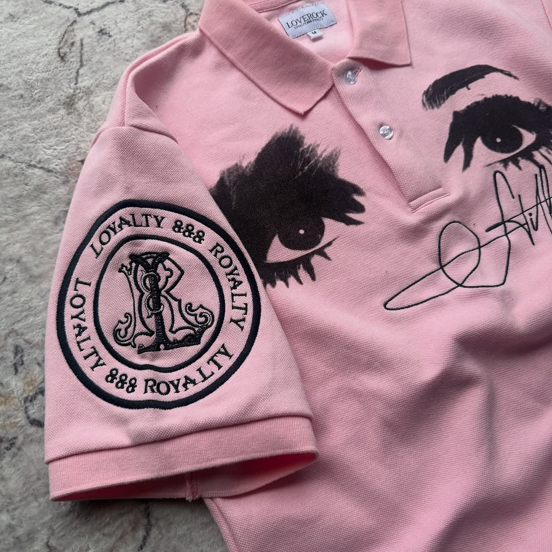 American Ins Retro Style Polo  - огляд і ціна Embroidery Design Logo