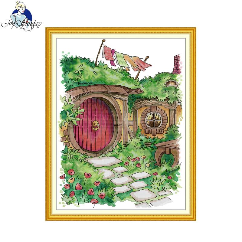 Joy Sunday The Hobbit Hut Patt - огляд і ціна Embroidery Meaning